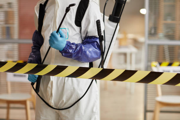 Professional Blood Cleanup technician working in Pittsville, MD